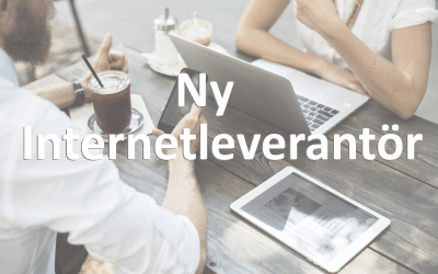 Vi välkomnar Telenor till vårt fibernät